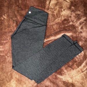 Thick Grey Lululemon Leggings